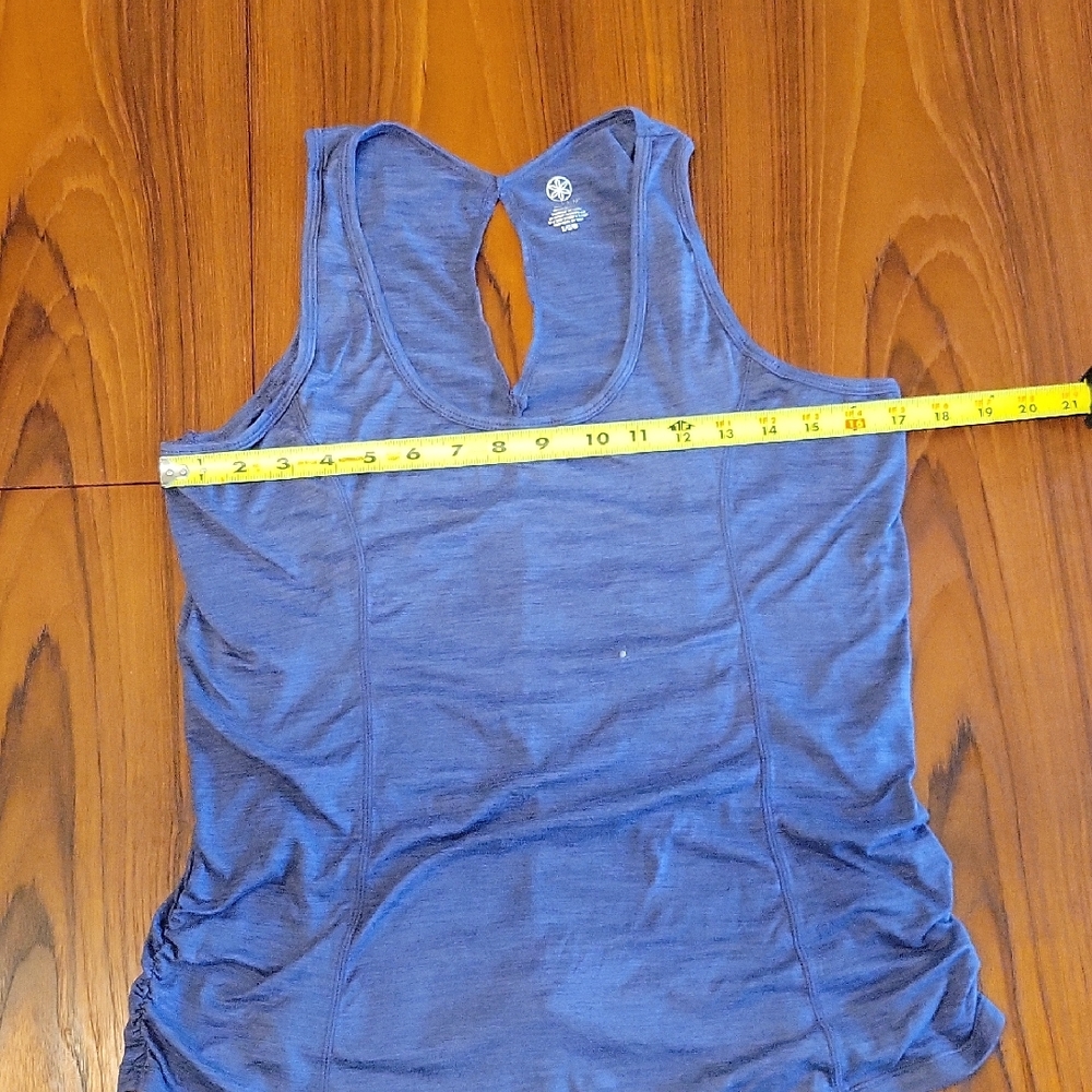 Gaiam Blue Tank Top Size L